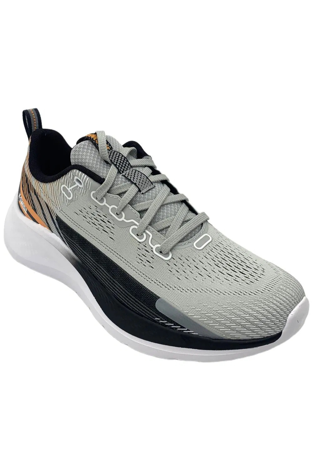 K-Swiss Men’s Proto Trainer Lace-Up Athletic Sneakers Blk/Orng/Wht