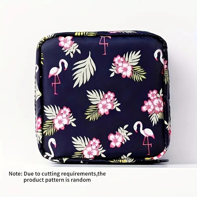 Women Sanitary Storage Bag Pad Purse Pouch Towels Napkins Credit Card Holders