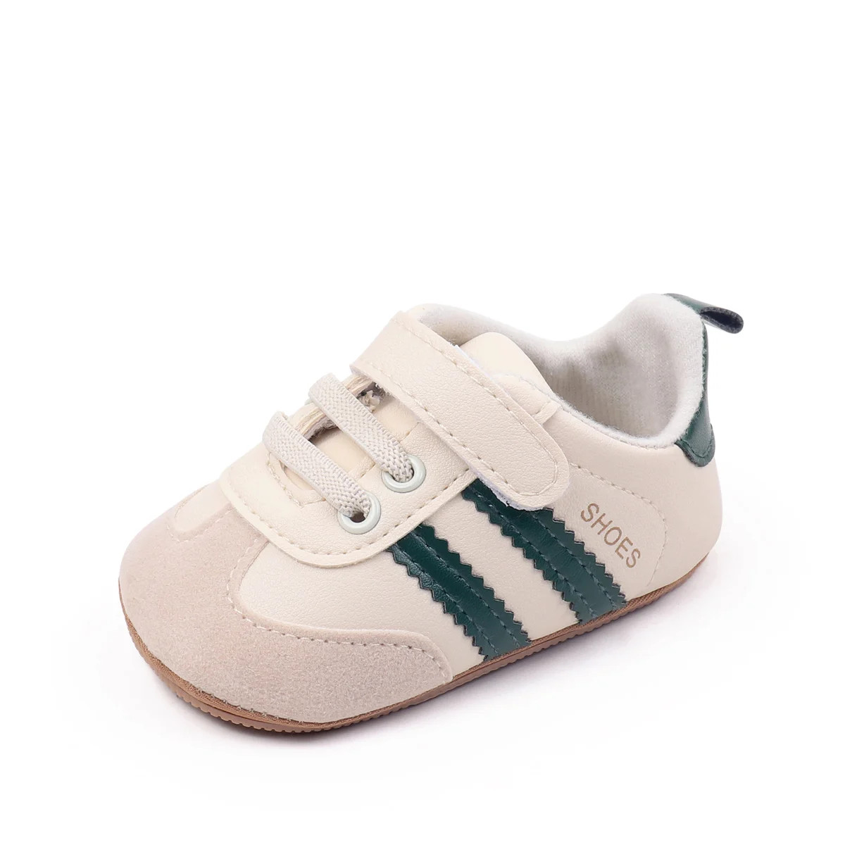 Baby PU Leather First Walker Shoes, Indoor & Outdoor for 0-18 Months