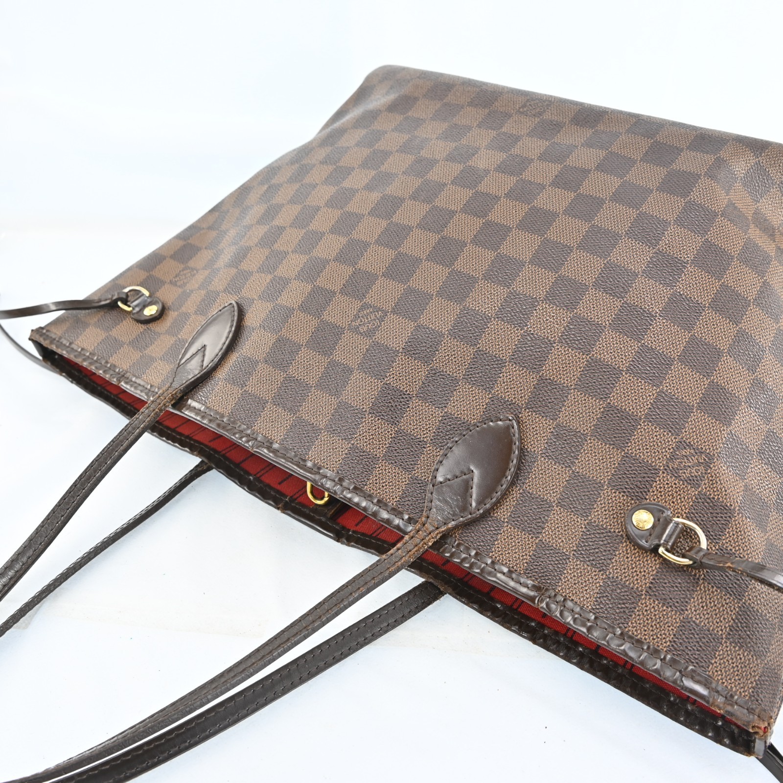 LOUIS VUITTON Neverfull MM Damier Shoulder tote bag N51105 LV N2520RJ709