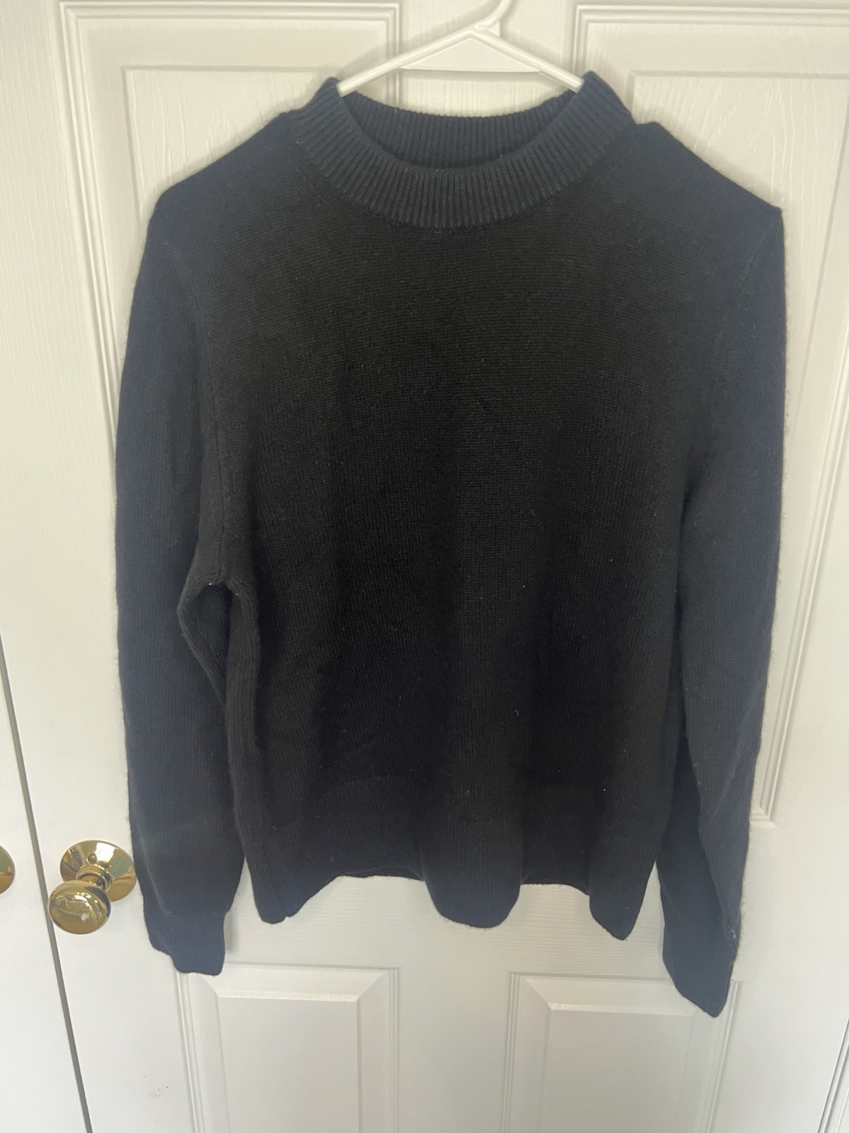 Atelier and Other Stories 100% Cashmere Black Womens Sweater Size S Long Sleeve