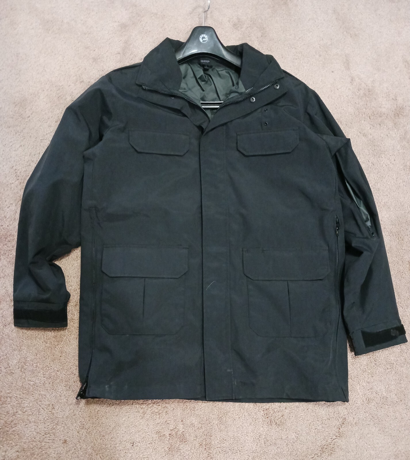 B.DRY® Parka w/Liner, Waterproof, Breathable Blauer 9860, Black, Without Liner