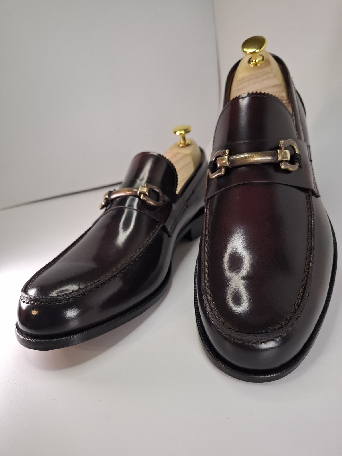 👞 Men’s Vai Now Strap Bordeaux Elegant Shoes – Made in Italy – 40/41/42/43/44