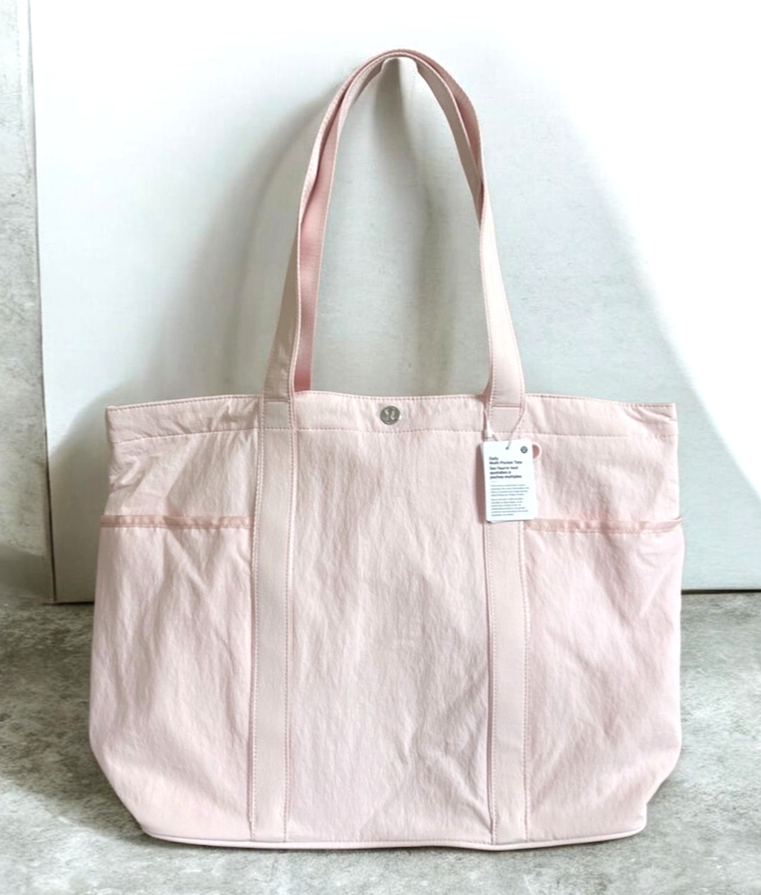 New Lululemon Daily Multi-Pocket Tote Bag 20L – Pink Pearl