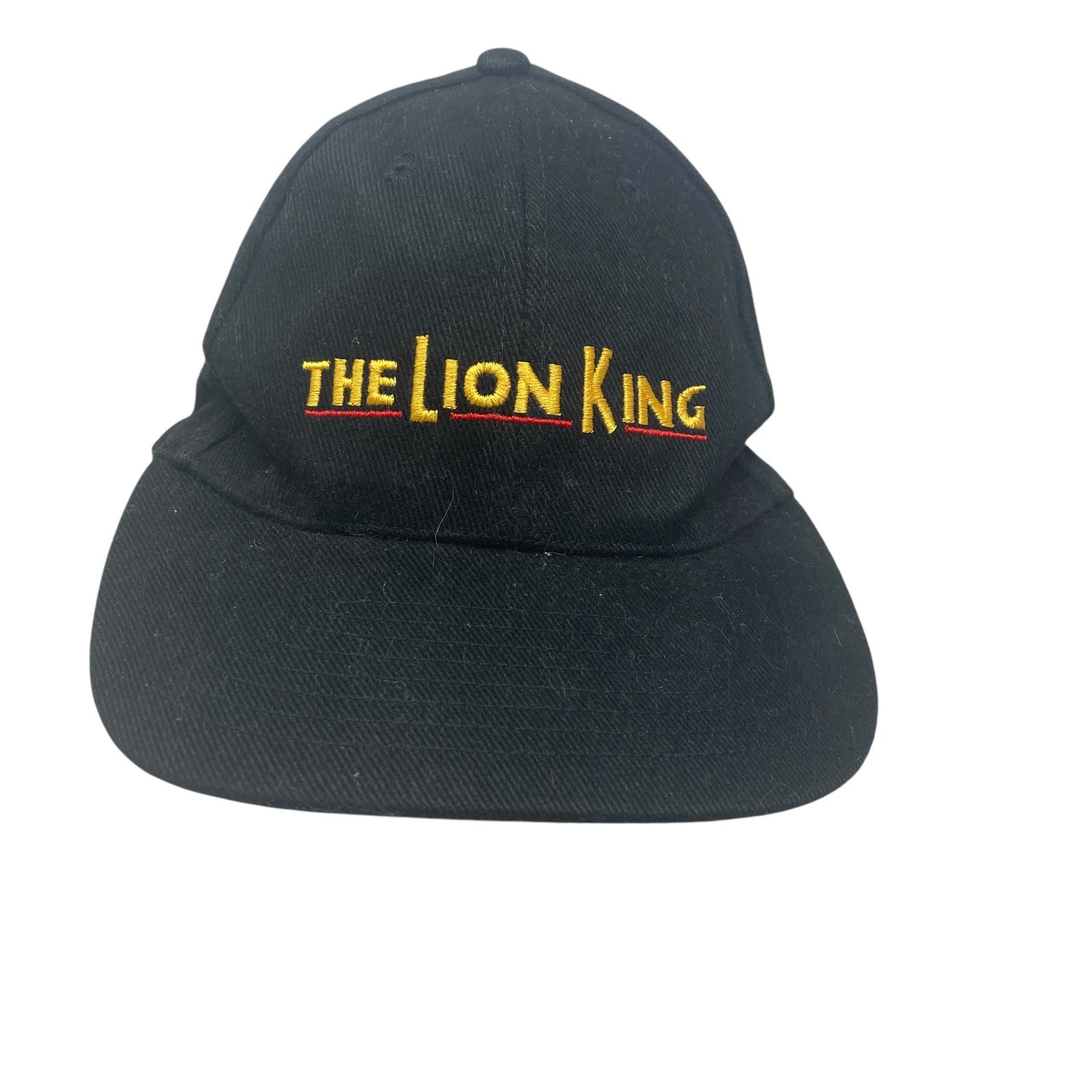 Disneys The Lion King Hat Adult One Size Black Adjustable
