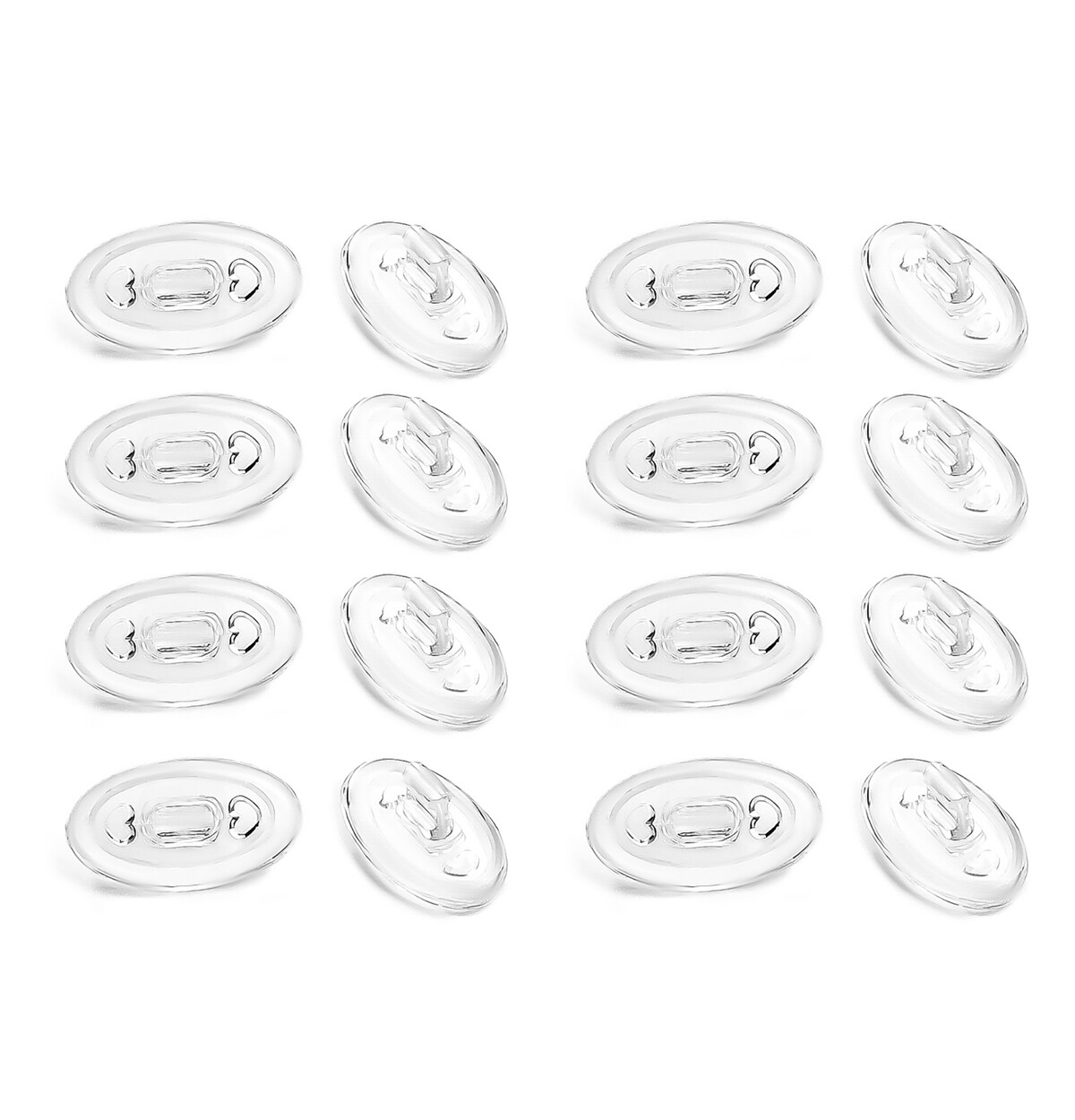 Replacement Nose Pads for Oakley Ejector OO4142 Sunglasses Nose Pieces Guard