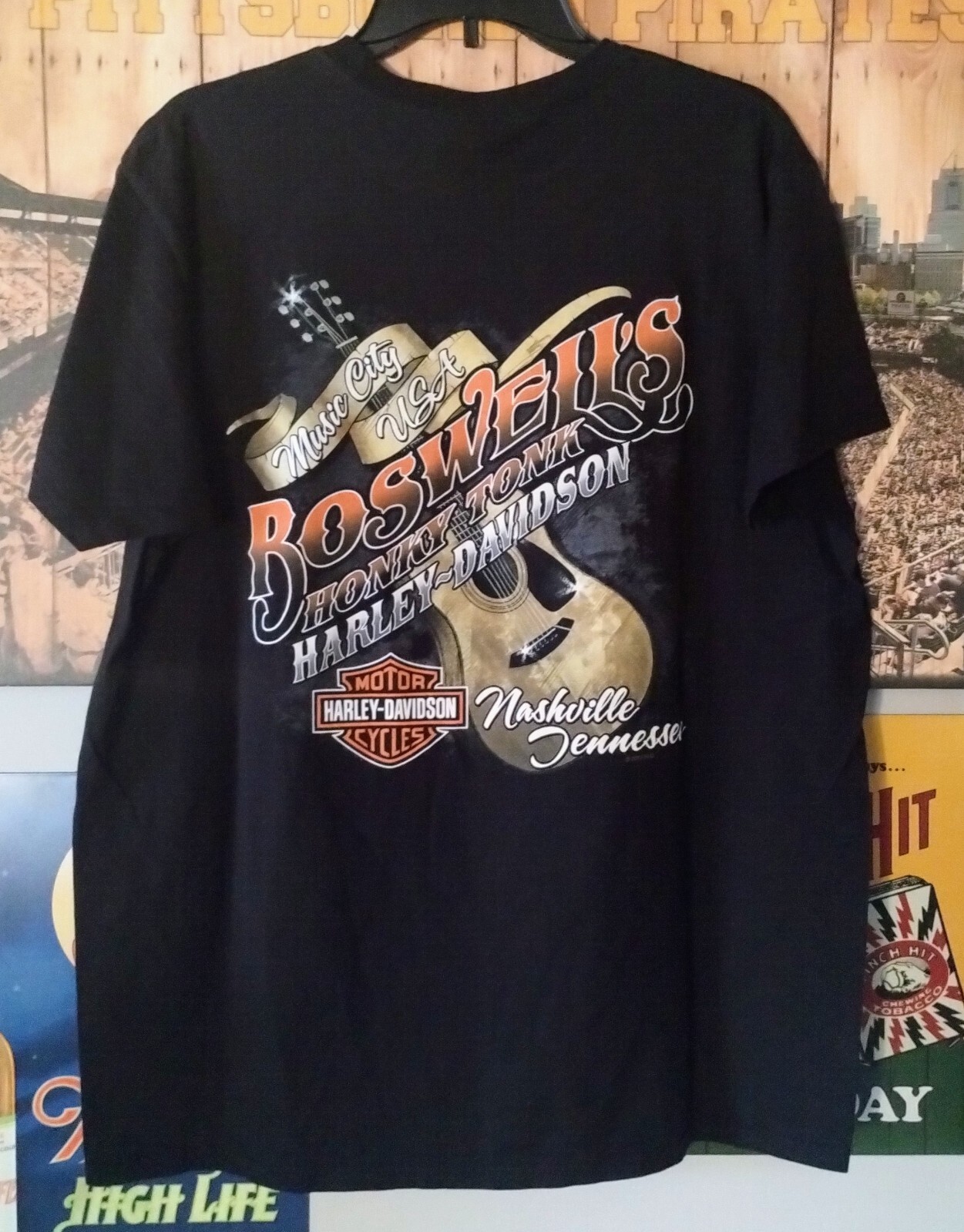 Harley Davidson Motorcycles Nashville, TN Music City USA Shirt – Size XL