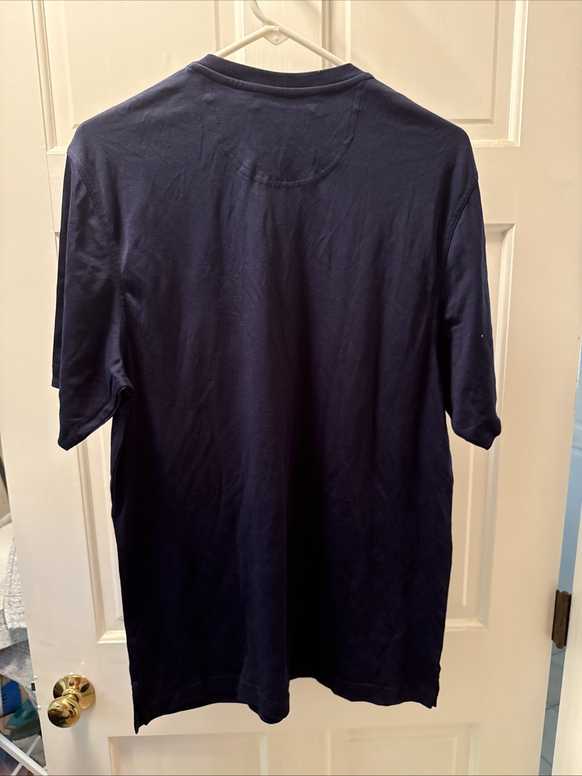 Men’s Jos A Bank Reserve T-Shirt Navy Blue 100% Pima Cotton, size M *NWT*