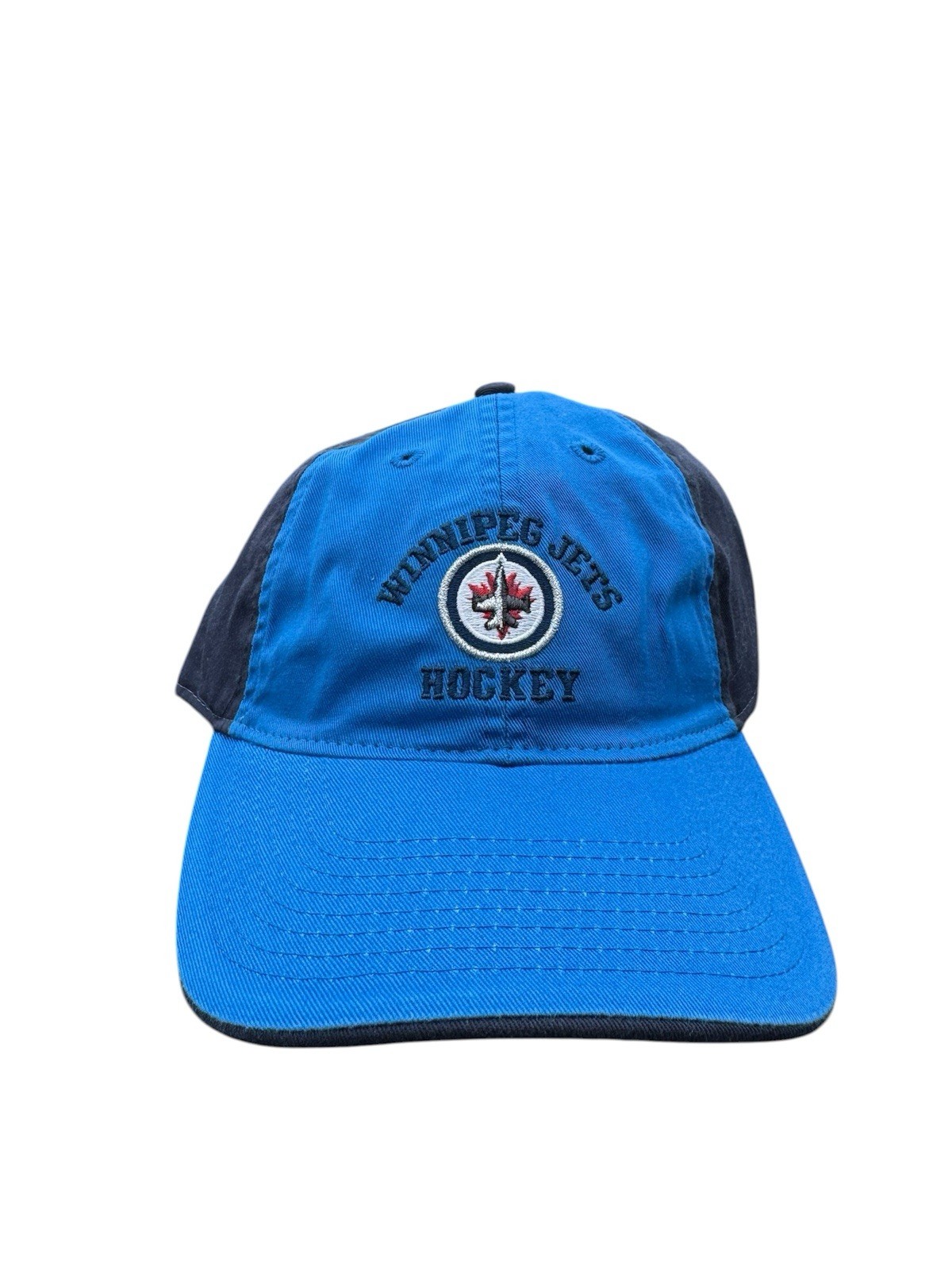 Reebok Mens NHL Winnipeg Jets Hockey Strapback Cap Hat New