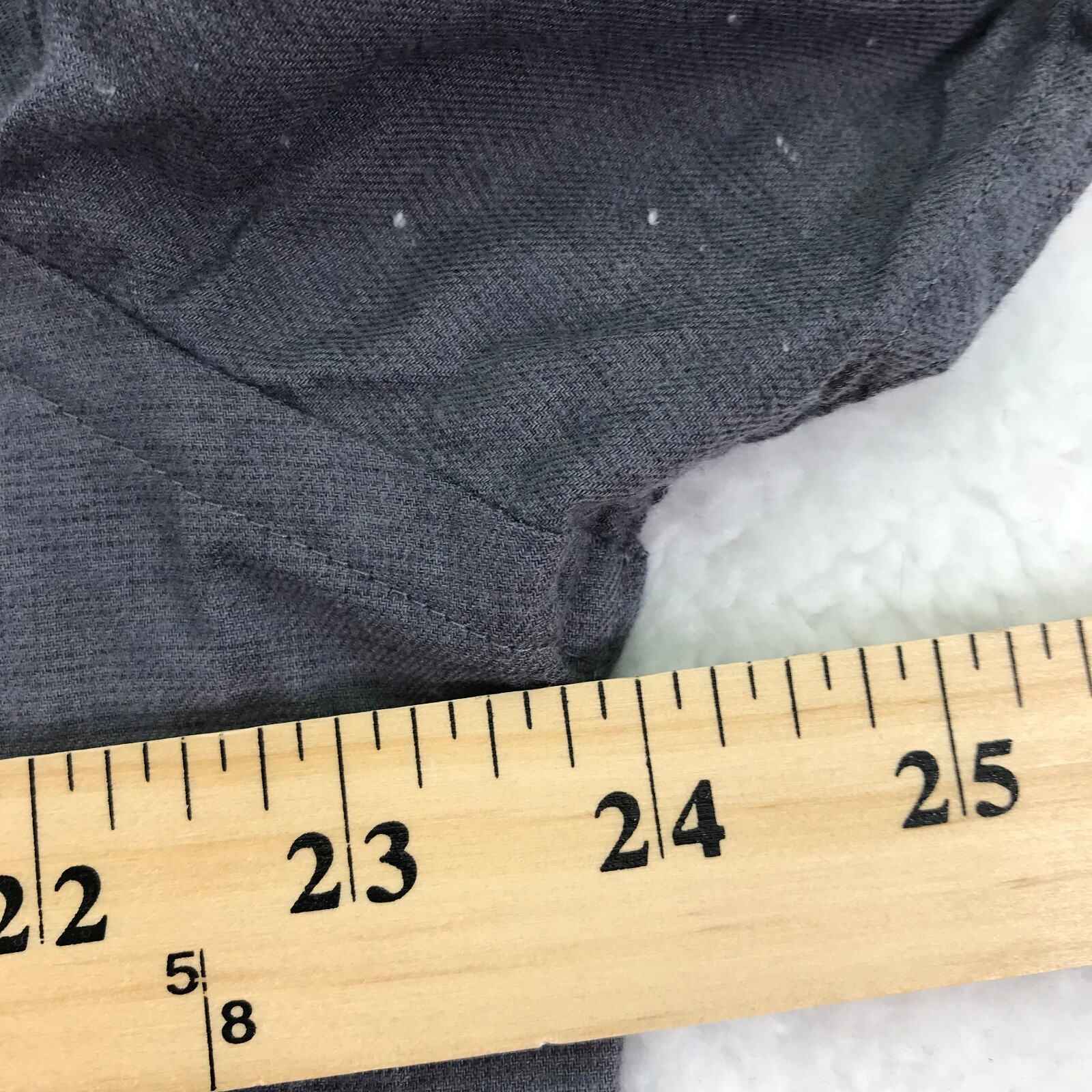 Jos A Bank Shirt Mens XXL 2XL Gray Stretch Tailored Fit Button Down Long Sleeve