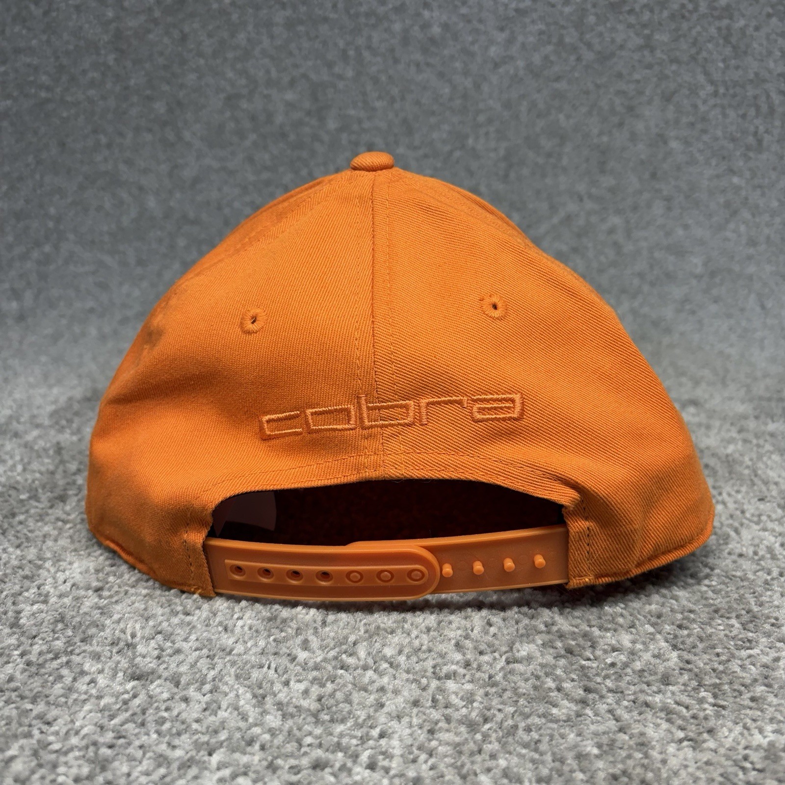 King Cobra Puma Golf Snapback Hat Cap Orange Tour Exclusive Adjustable OSFM