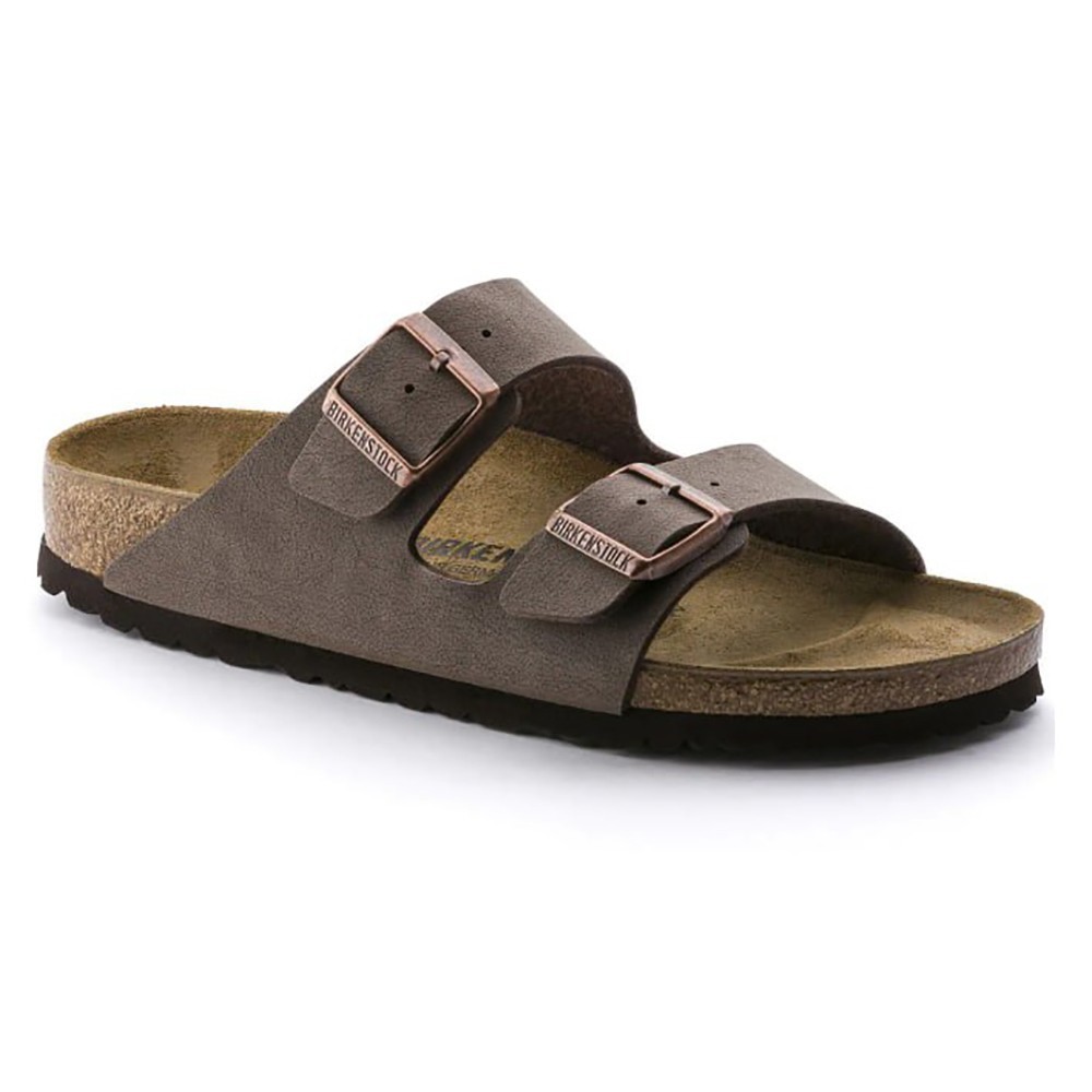 Birkenstock Unisex Arizona Birko-Flor Mocha Sandals Select Size