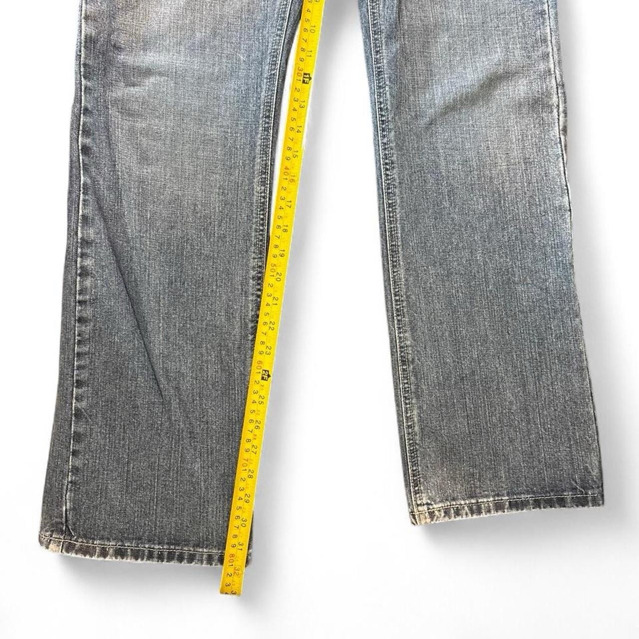 Cinch Men’s Blue Denim Bootcut Cotton Jeans Medium Wash 5-Pocket Zip/Button