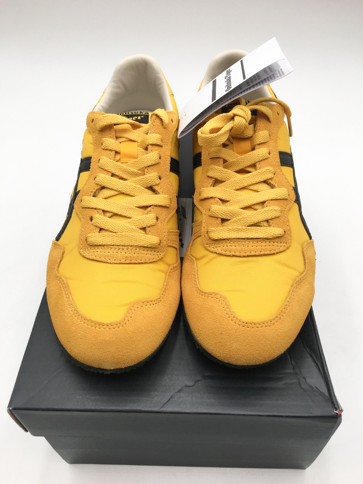 【NEW】Onitsuka Tiger SERRANO Yellow/Black Daily Sneaker (US 7.5) From US