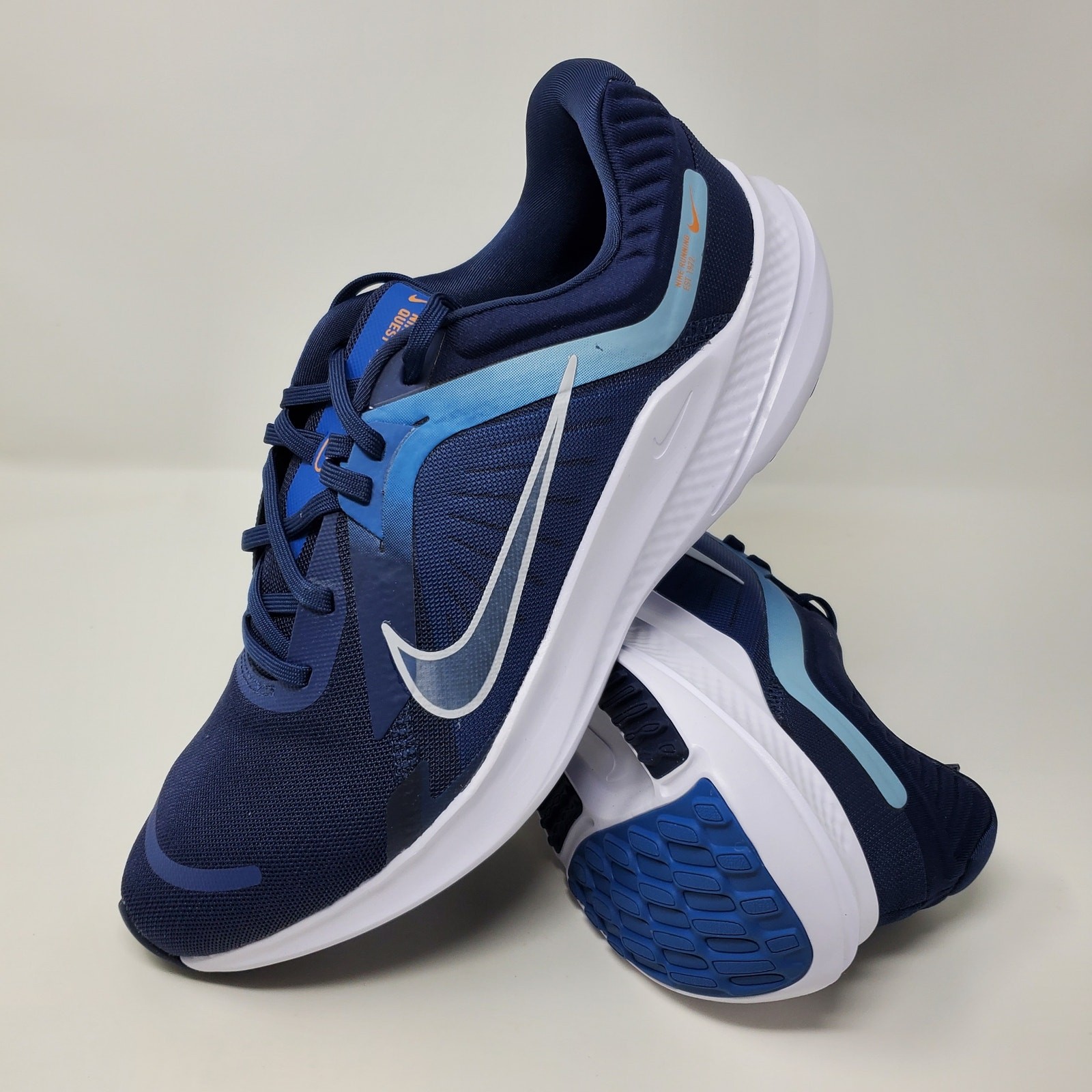 Nike Quest 5 Midnight Navy DD0204 400 Men’s Size 11.5 Running Workout Sneaker