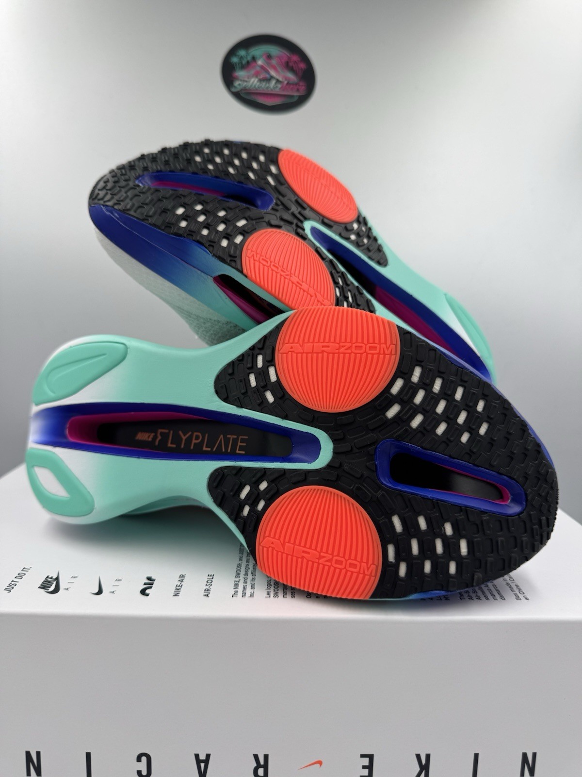 Nike Air Zoom Alphafly Next% 3 White Black Hyper Turquoise FD8311-104 Size 11.5