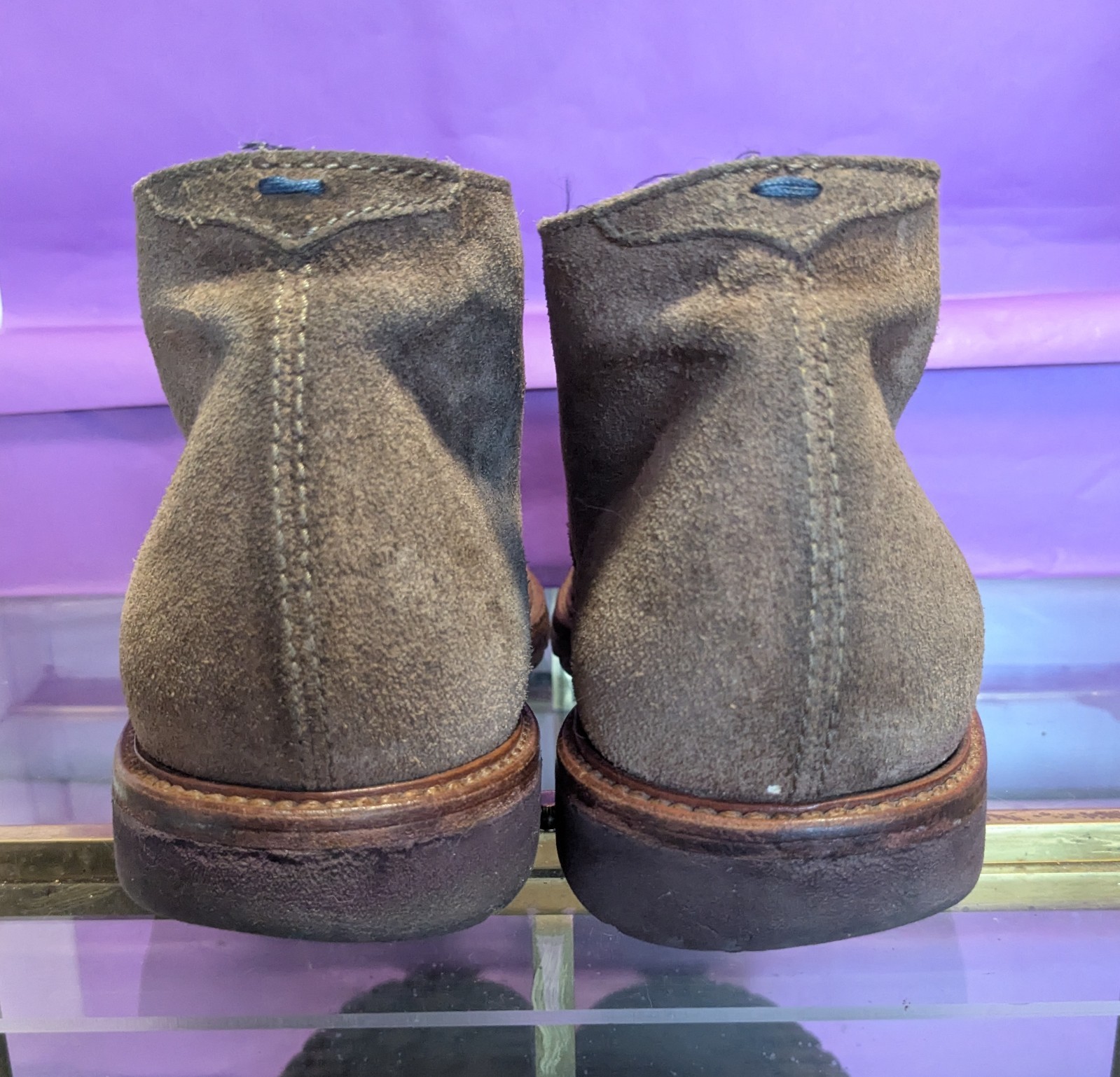 Brunello Cucinelli Brown Suede Desert Boots Men’s 45 Made in Italy Vibram