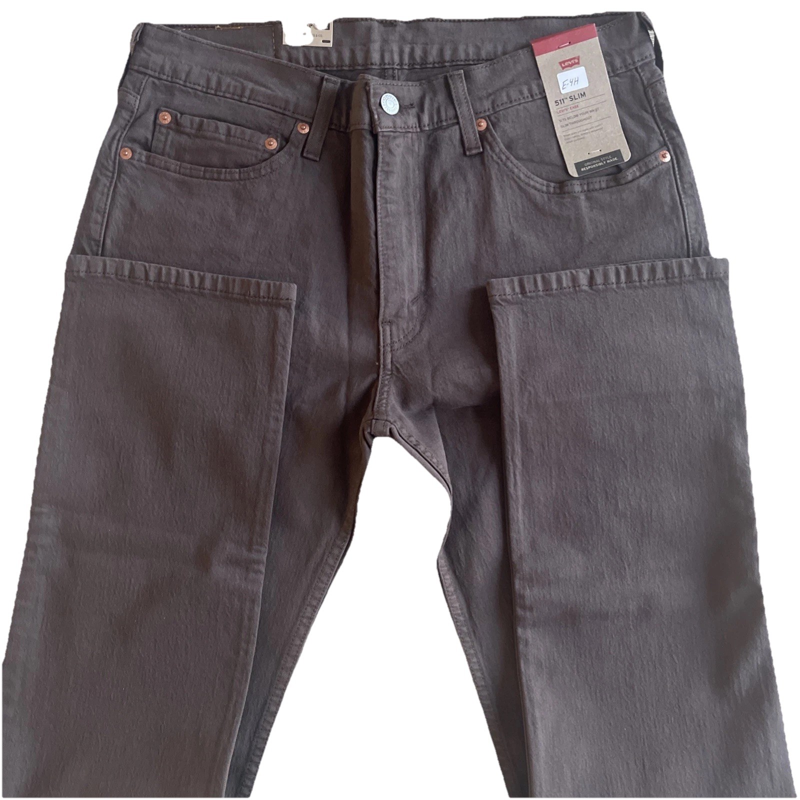 LEVI’S 511 SLIM FIT-STRETCH BROWN, VARIOUS SIZES CHOOSE