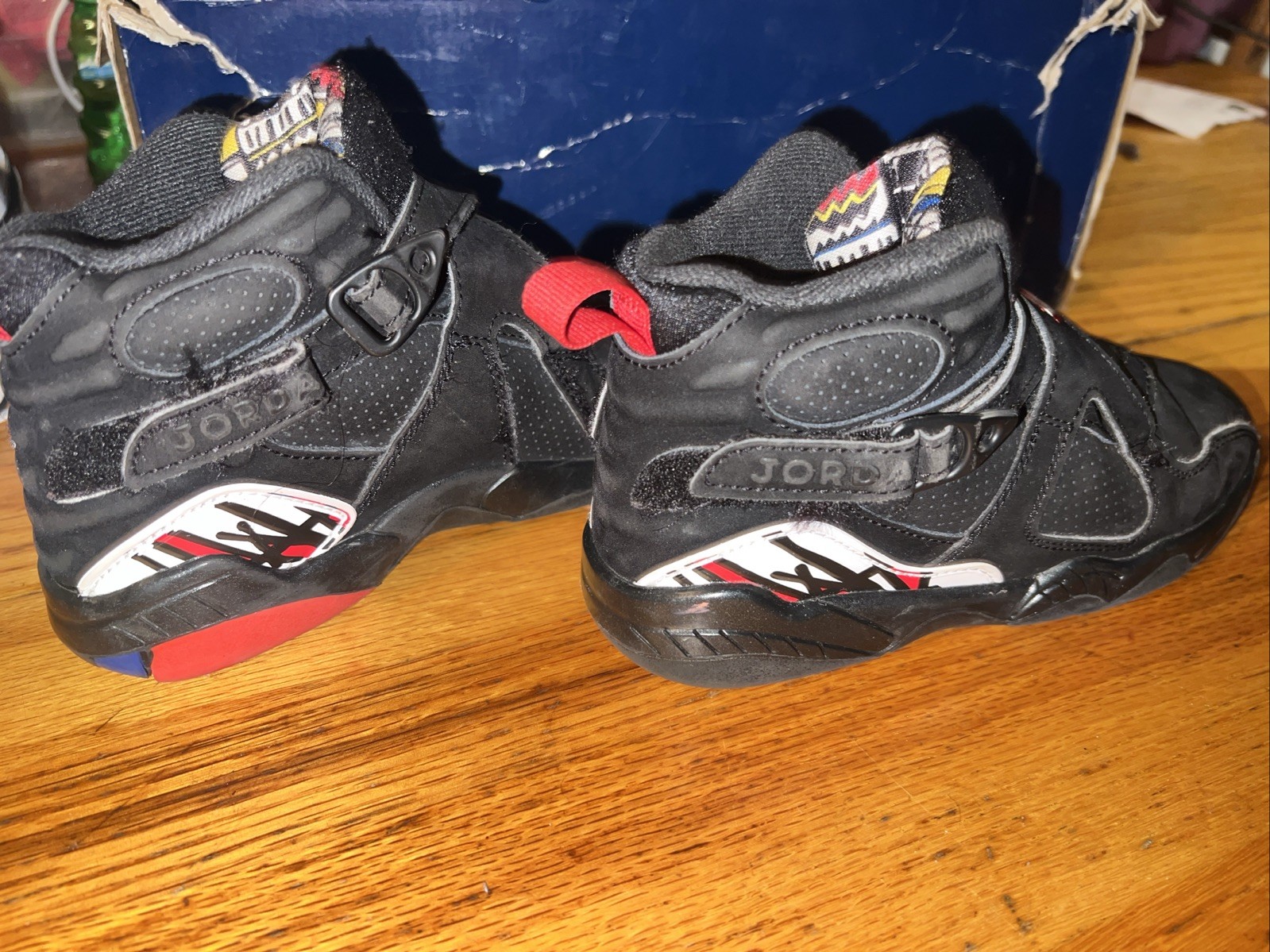 Jordan 8 Retro ‘Playoffs’ 305369-062 Gently Worn Clean OG ALL Sz 12C. N02