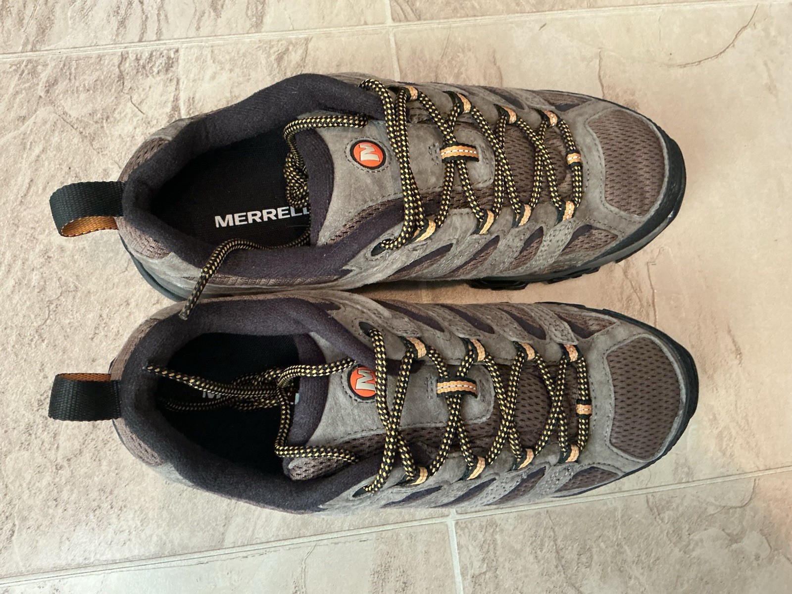 New $140 Merrell Moab 3 J035893 Walnut Brown Hiking Shoes Men Sz 9 M