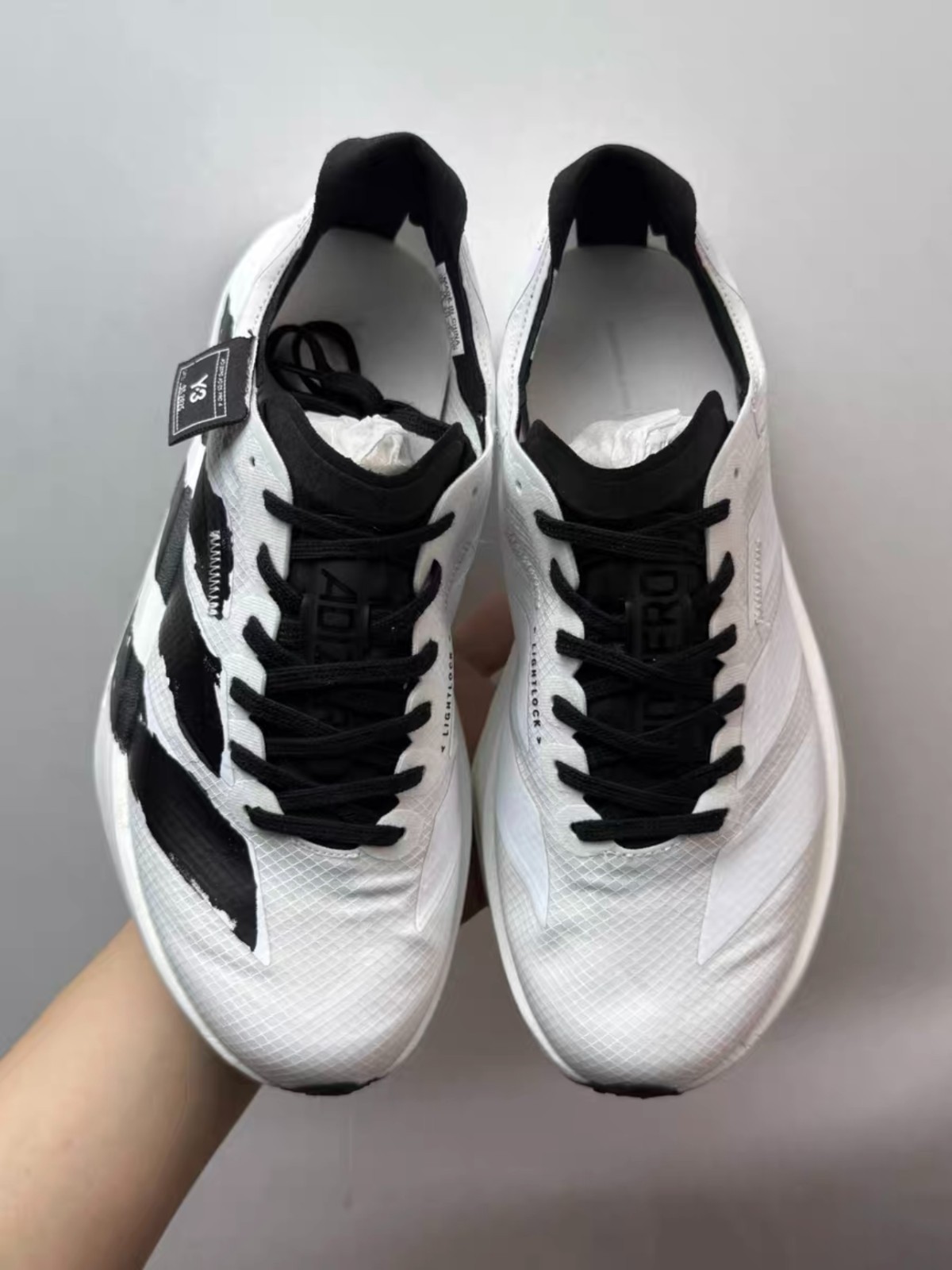 adidas Y-3 Adizero Adios Pro 4 Beige Orbit Grey – JR6656