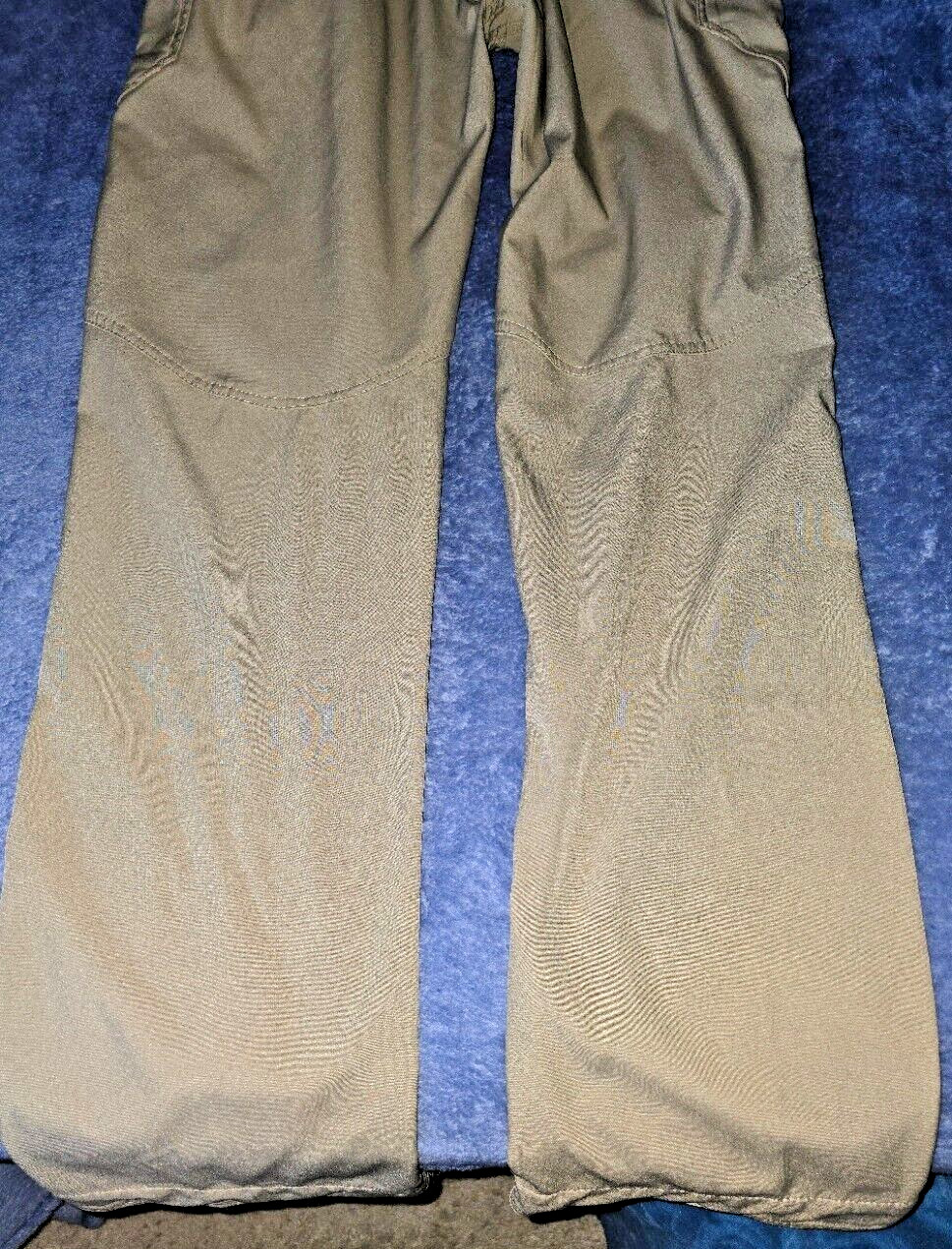 W Tactical Series Pants L (36×34) Khaki Highrise Ripstop Poly Cotton Field NWOT