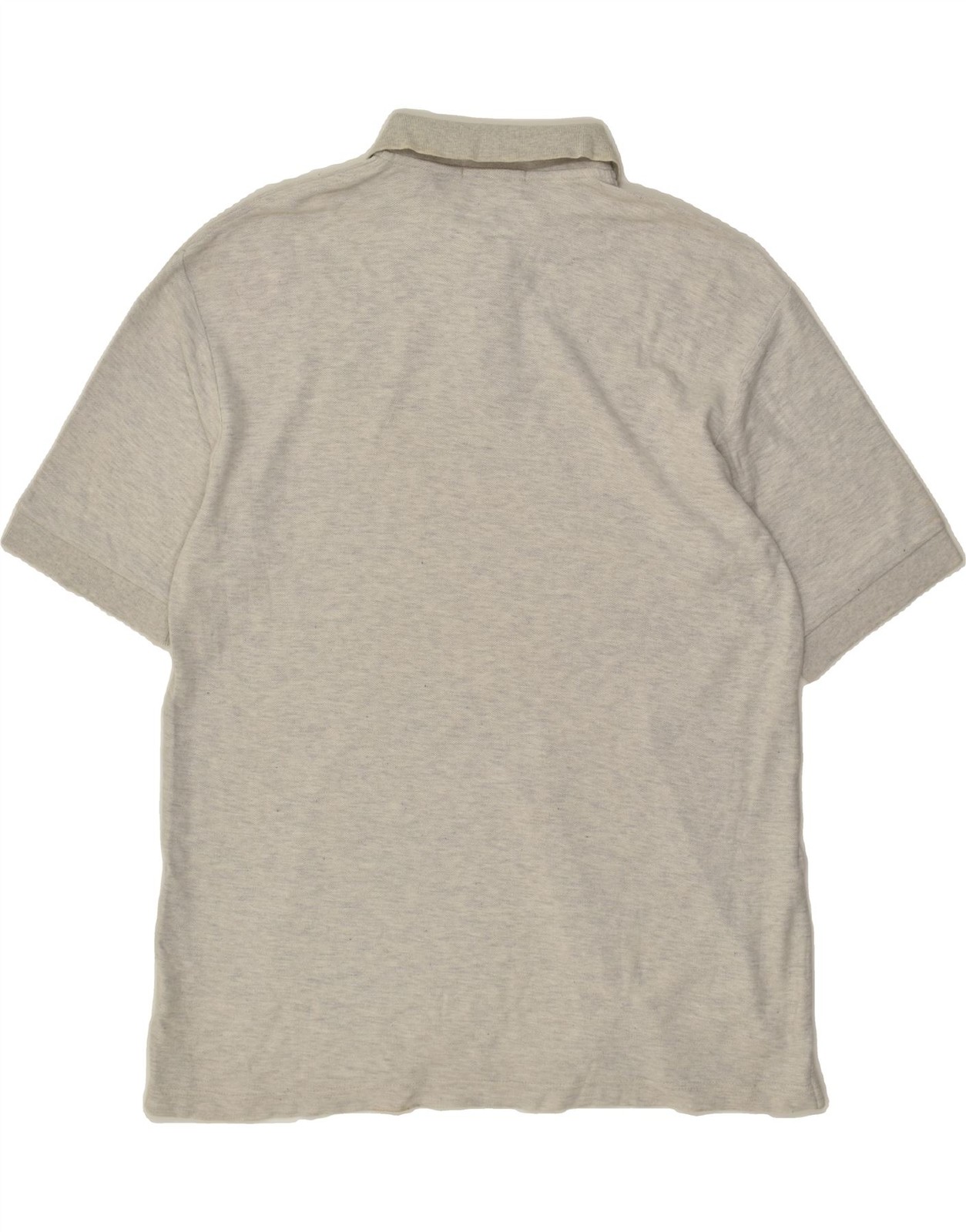 FILA Mens Polo Shirt IT 52 Large Grey Cotton AL02