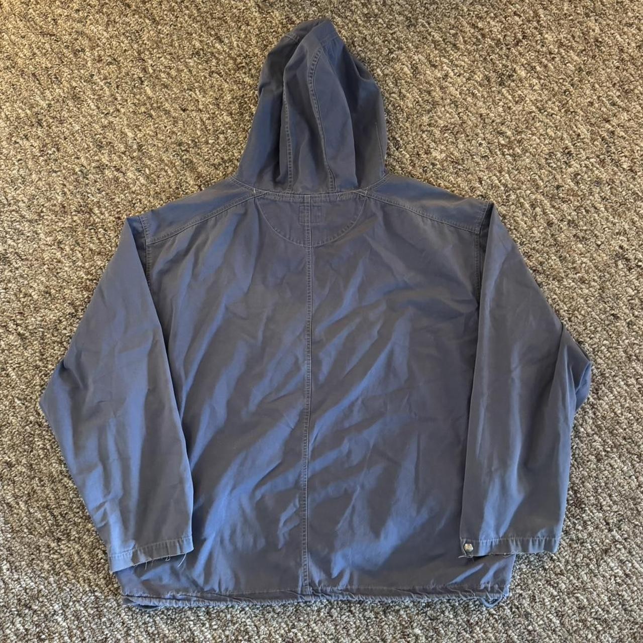 Vintage GAP Anorak Jacket 1/4 Quarter Zip Hooded Pullover Jacket Mens Size XL