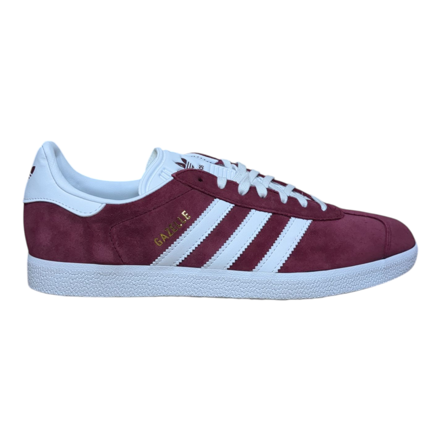 Adidas Men’s Gazelle Athletic Shoes – Collegiate Burgundy – US Sizes – B41645