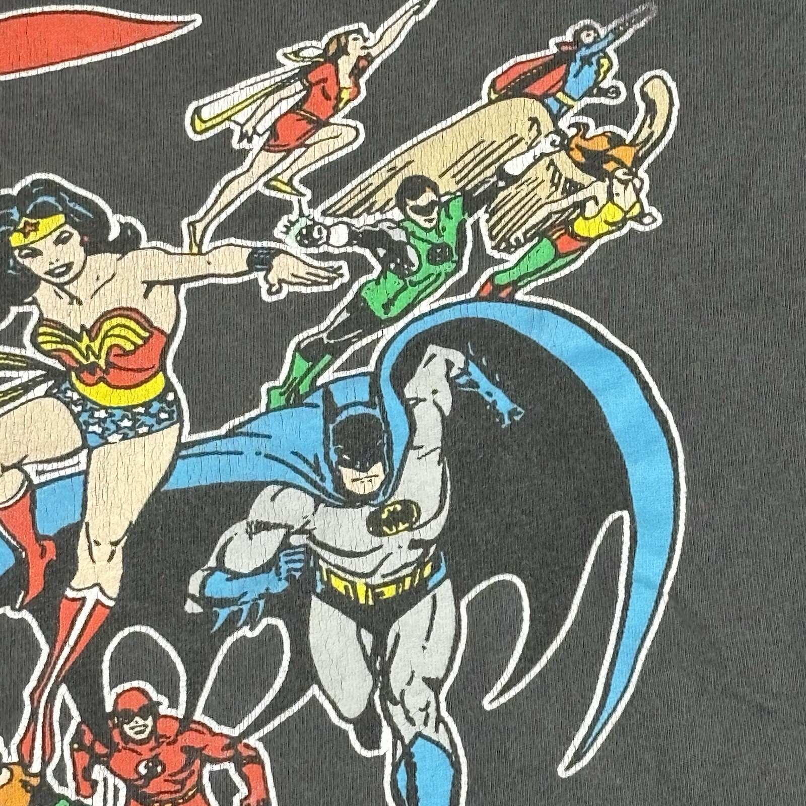 Justice League America Shirt Mens XL Gray DC Comics T Shirt All Characters