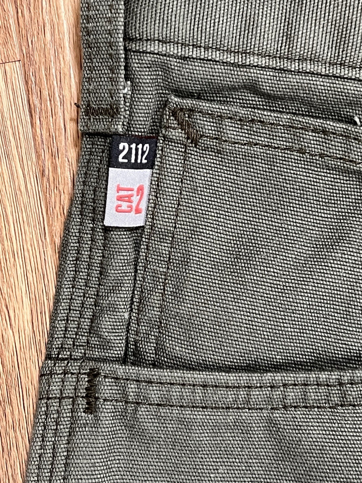 Carhartt FR Pants Mens 34×32 Green FRB159 MOS Relaxed Carpenter Canvas Workwear