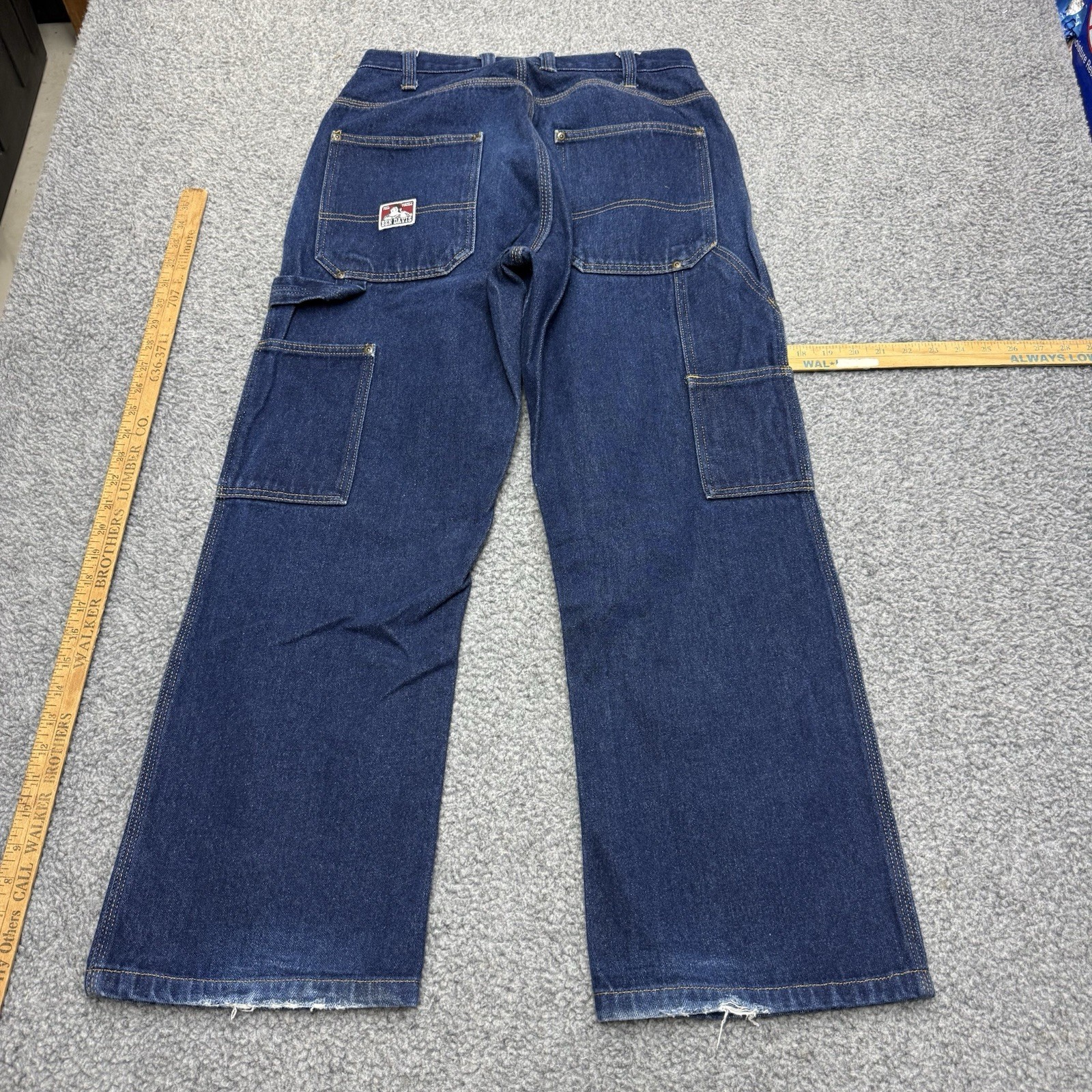 Ben Davis Men’s Carpenter Jeans Blue Work Pants
