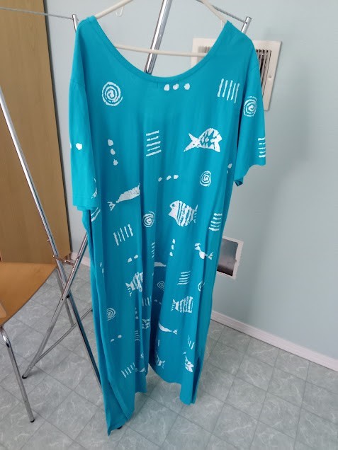 M. Mac Maxi Dress 3x cotton