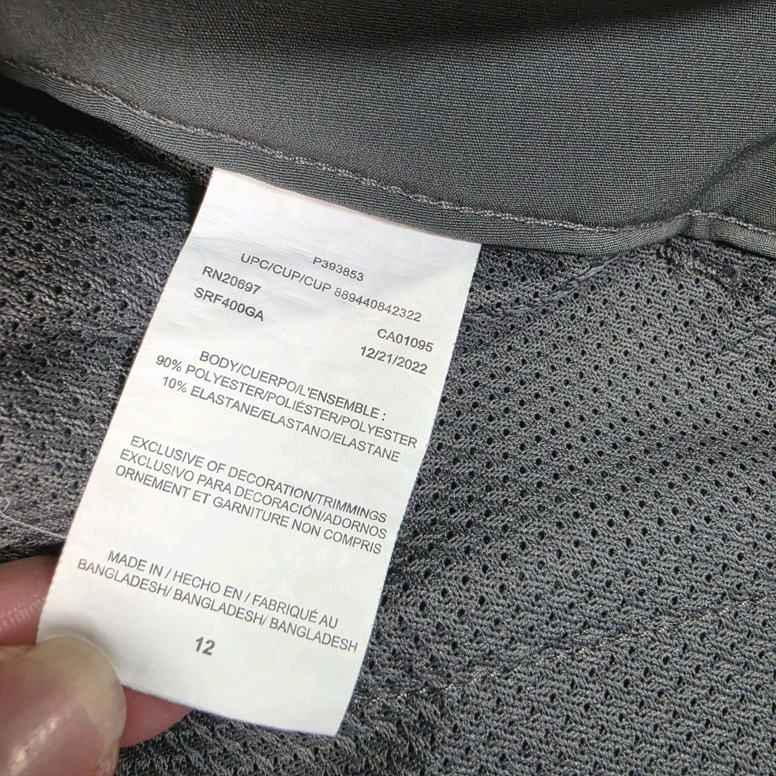 Dickies Cooling Temp IQ Cargo Shorts 12 Gray Stretch Utility Performance Golf