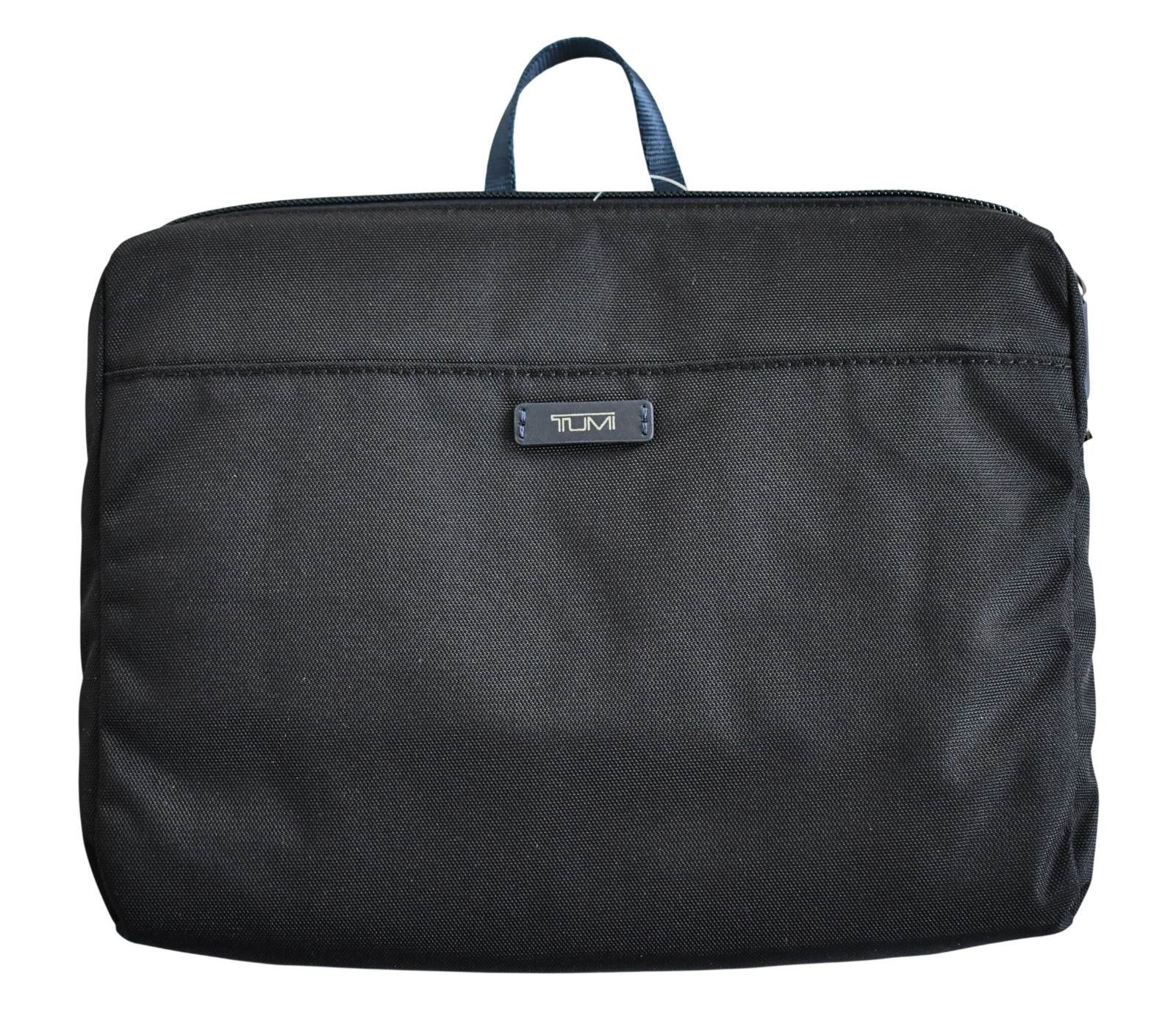 NEW TUMI Voyageur Black/Navy Nylon PACKABLE BACKPACK 17″x12.75″