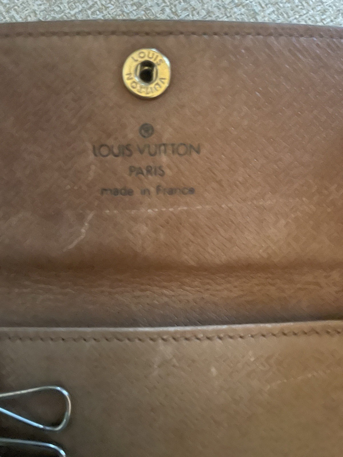 Louis Vuitton Monogram 6 Key Holder With All 6 Key Holders EUC