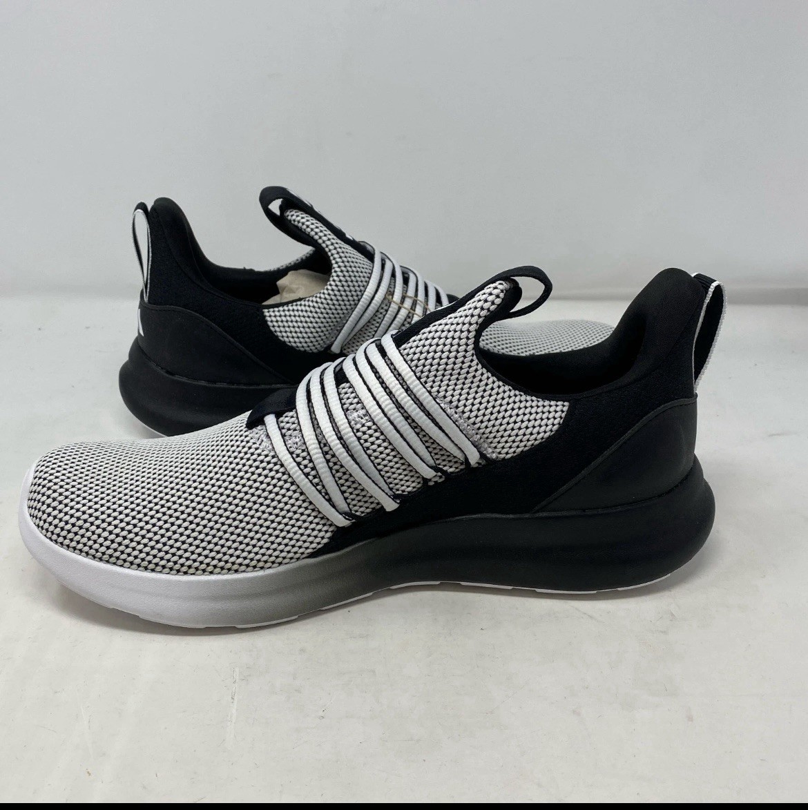 adidas Lite Racer Adapt 7.0 Men’s Running Shoes White/Black Size 10 IE6330
