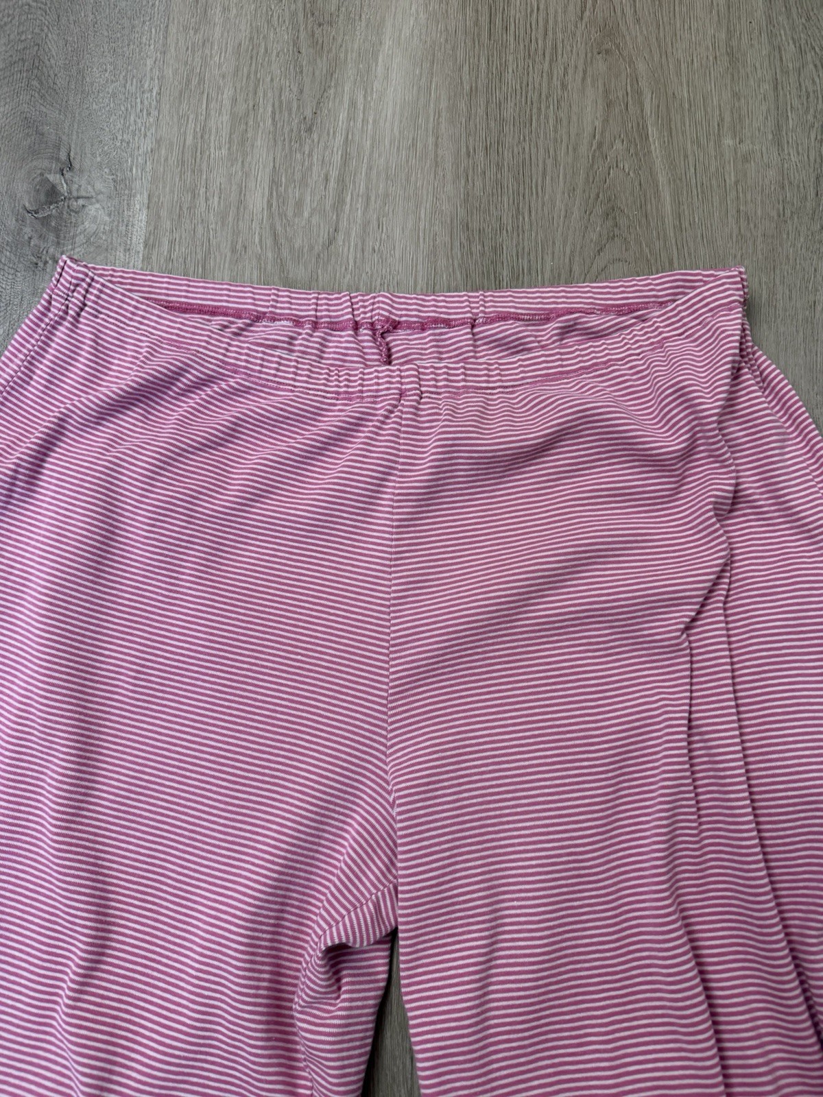 Chaps Women’s Pink Striped Pajama Set Size XL 100% Cotton