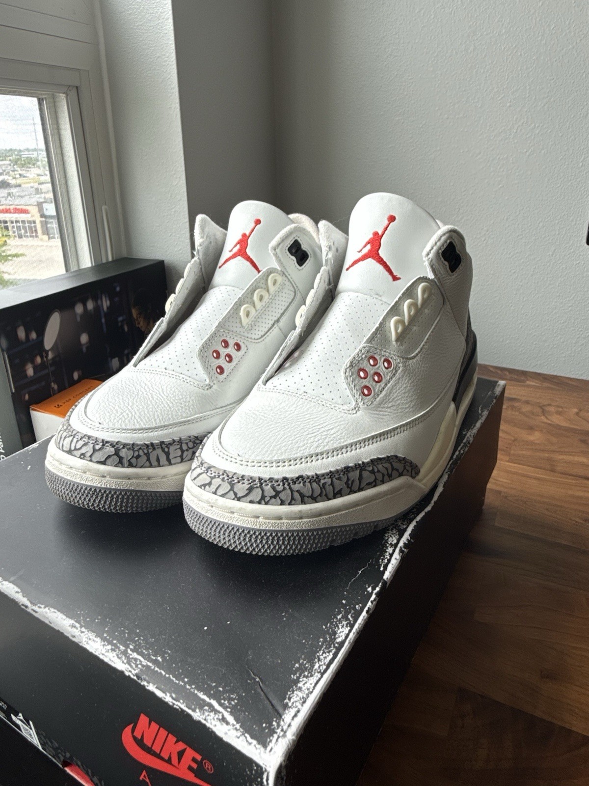 Nike Air Jordan 3 Retro White Cement Reimagined White/Red/Black DN3707-100