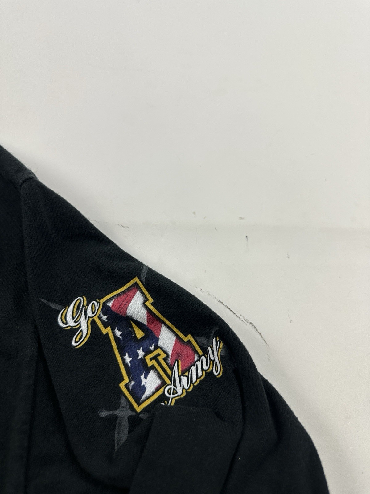 Vintage Army Vs Navy Shirt Mens Large Black 2003 Football NCAA