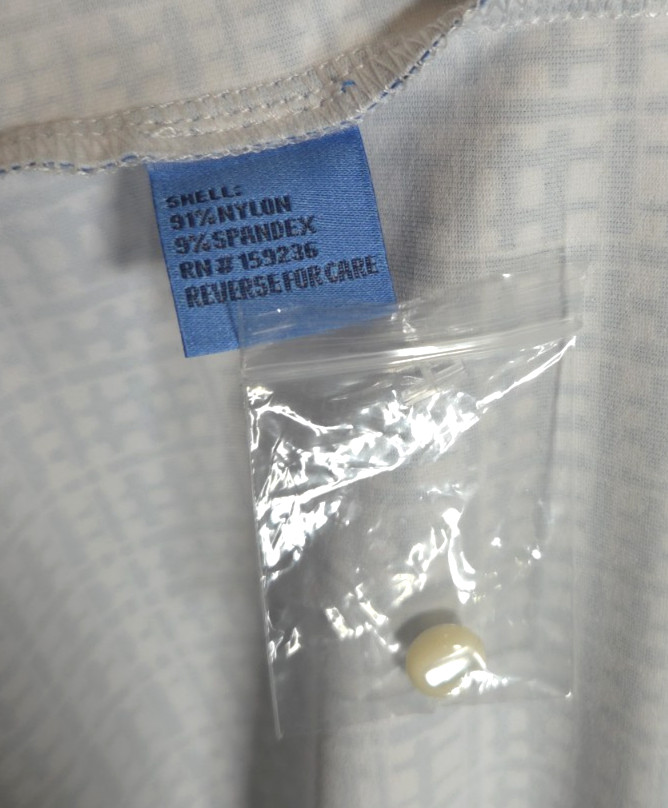 NWT J McLaughlin Size L Catalyst Dress Catalina Cloth Pockets Coastal Blue White