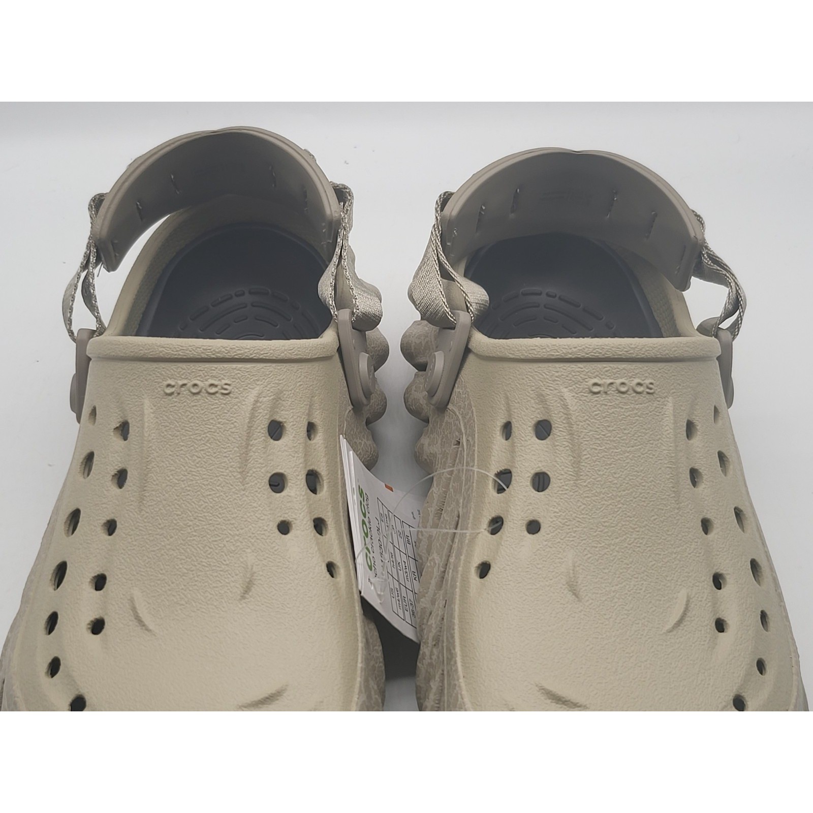 Crocs Echo Crackle Clog Unisex Sand Beige M4 W6 211630-0LJ