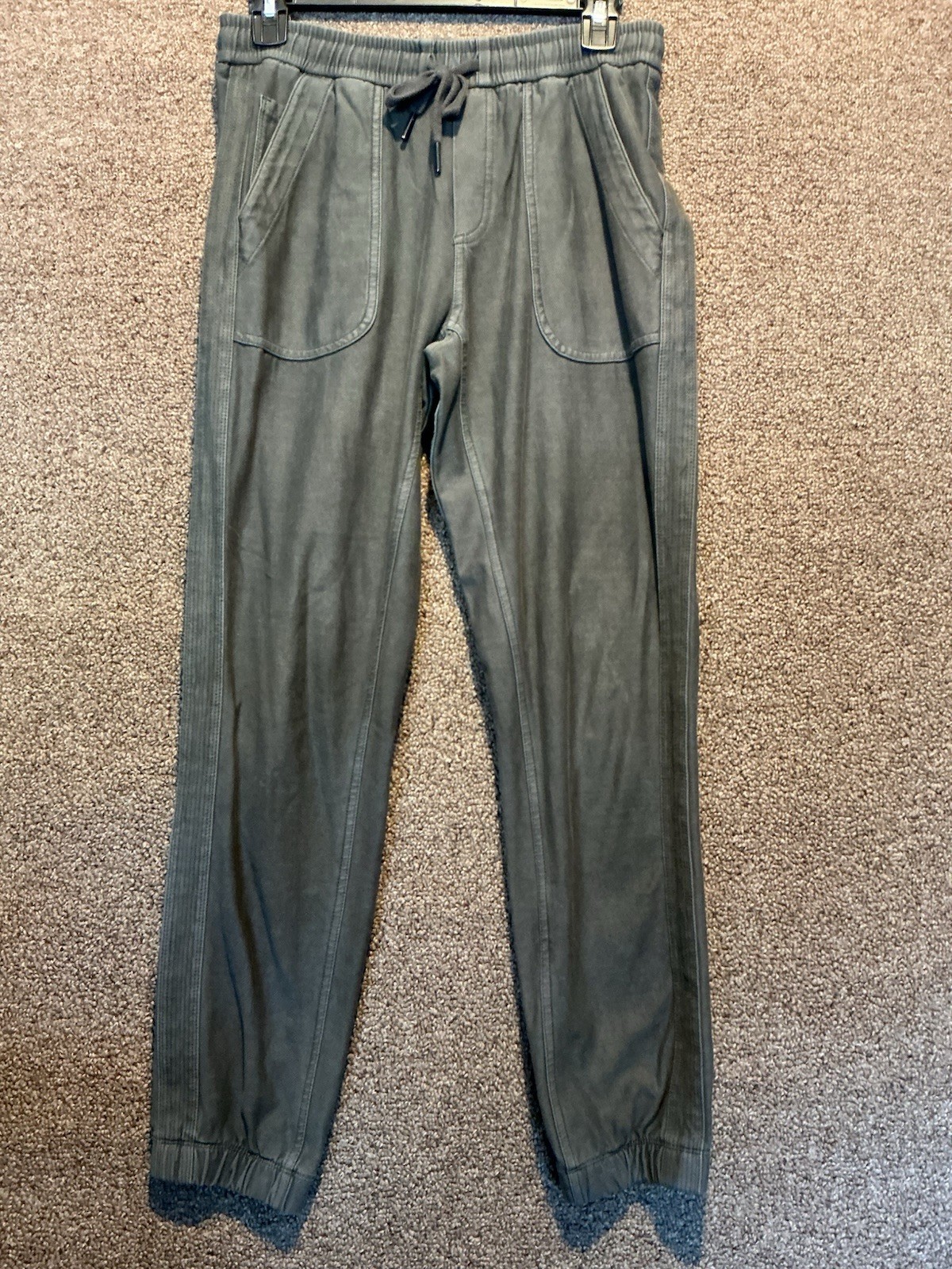 Athleta Farallon Jogger Dark Marine Green Size 0 Drawstring