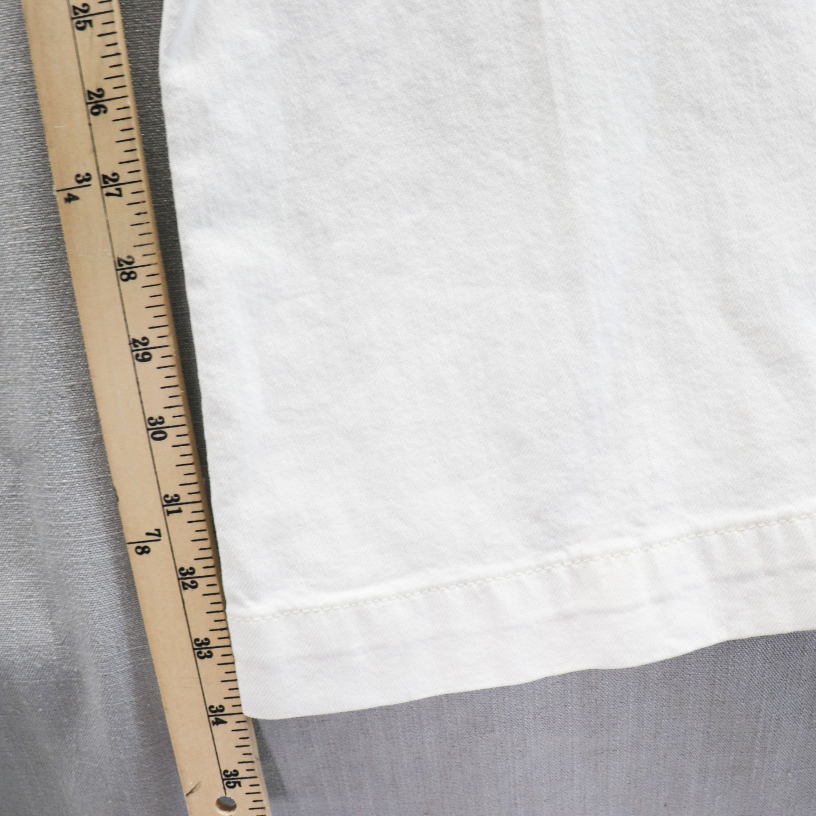 7 For All Mankind Ginger Wide Leg Trouser Jeans White 31