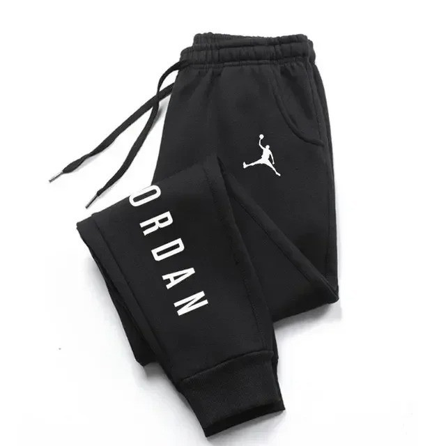 New style printed sport pants suitable for both men and women, luxurious long-di