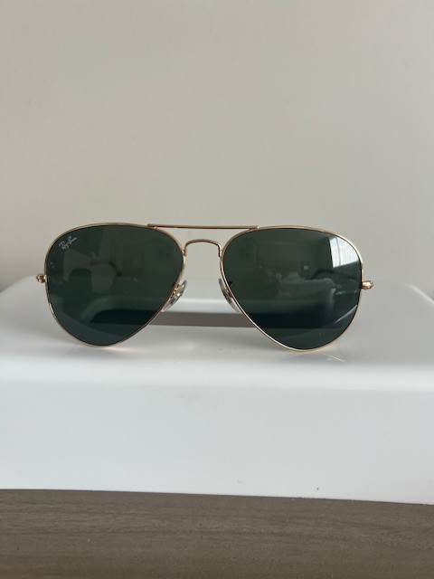 Ray-Ban RB3025 Classic Aviator Sunglasses Gold Frame 58mm Green G15.