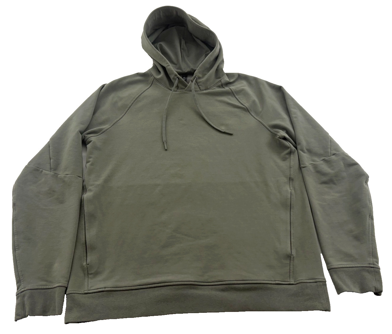 Lululemon Smooth Spacer Hoodie Men’s Sz. Large Green Hoody Pullover!