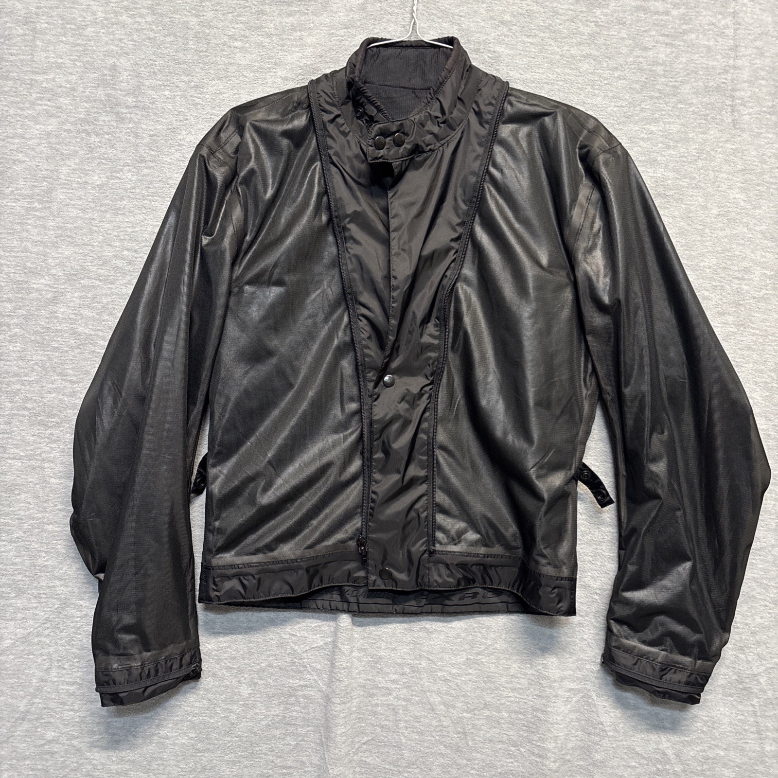 Harley Davidson FXRG Jacket Liner Mens Small Black Waterproof Nylon