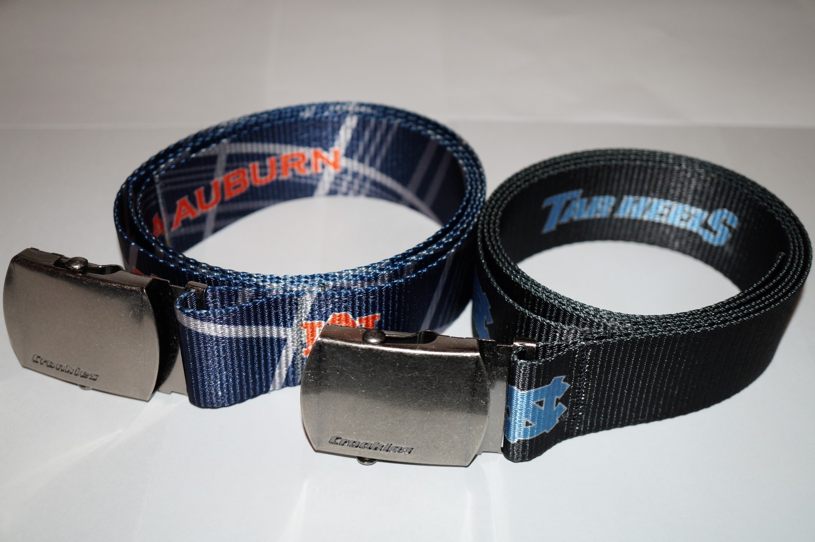 Croakies Artisan 1 Belt Collegiate NCAA Auburn Tigers / North Carolina Tar Heels