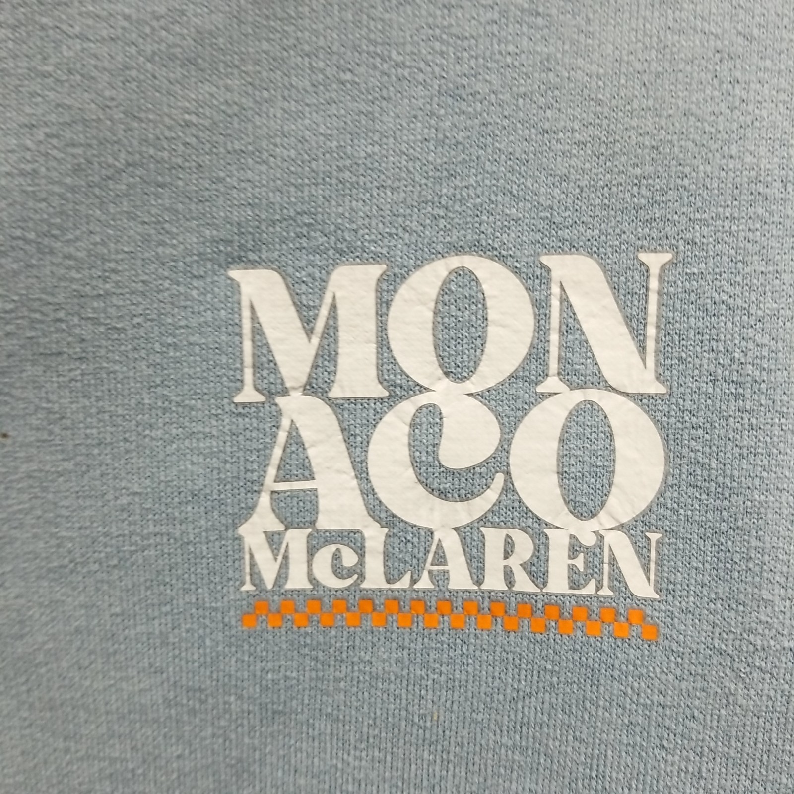 McLaren Monaco F1 Formula One Racing Blue Hoodie Sweatshirt Men’s 3XL